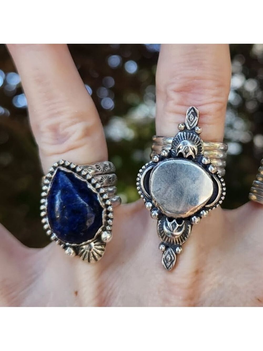 Lapis Sterling Silver Ring